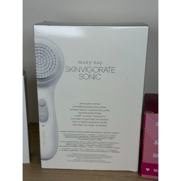 Mary Kay Skinvigorate Sonic Facial Cleansing Brush Head Skin Care System - Picture 6 of 11